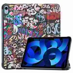Apple iPad 10.9 10th Gen (2022) Tri-Fold Fodral, Graffiti