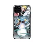 FUTURECASE Anime Cartoon Pain Tempered Glass Phone Case for iPhone SE 2020 6 6S 7 8 Plus 10 X XR XS Max 11 Pro Back Covers (12, iPhone SE 2020)