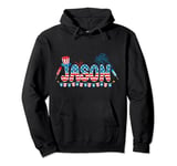 4th July Drinks Party Family Friends Patriotic Names Jason Pullover Hoodie