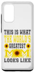 Galaxy S20 This Is What The World's Greatest Mom Sunflower Mothers Day Case