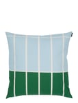 Tiiliskivi Cushion Cover 50X50 Home Textiles Cushions & Blankets Cushion Covers Blue Marimekko Home