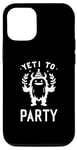 Coque pour iPhone 15 Pro Yeti To Party Christmas Ludique Joyful Holiday Vibes