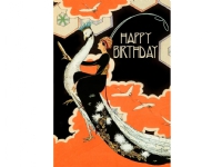 Madame Treacle B6 glitterkort med kuvert Birthday Mirror