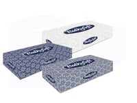 Ansiktsservetter 2-Lagers Bulky Soft 100St/Förpackning Vit 230X115x47mm (100Ea)