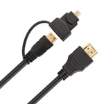 Feelworld HDMI to Mini HDMI & Micro HDMI -kaapeli