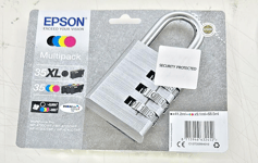 Epson 35XL/35 Black / Cyan / Magenta / Yellow Colour Ink Cartridge (Pack of 4)