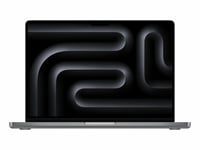 Apple MacBook Pro 14'', M3 12-core CPU, 36GB RAM, 1TB SSD, 18-core GPU, Space Black, Norwegian