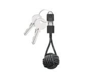 Native Union Key, Svart, Samsung 30-Pin, Lightning, 0,15 M, Hankoppling, Hankoppling