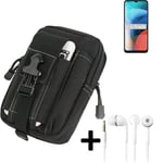 big Holster for Lenovo K13 + earphones pouch sleeve belt bag cover case Outdoor 