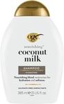 OGX Coconut Milk Hydrating Shampoo,385 Ml (Pack of 1)