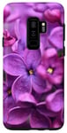 Galaxy S9+ Purple Pink Lilac Flower Case