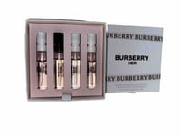 Burberry Her Collection Vials 1.5 x 4 Brand New Boxed Sample Gift Set Edt Edp