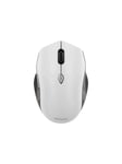 Wireless Optical Mouse black/white - Mus - Optisk - 5 knapper - Sort