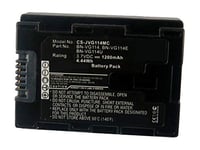 Amsahr BT-JVCBNVG114-1CT Numérique Remplacement Caméra/Caméscope Batterie pour Jvc Bn-Vg114/Bn-Vg107/Bn-Vg138Gz-Hm845/Bn-Vg108/Bn-Vg121 Gris