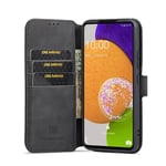 DG-Ming Lompakkokotelo 3-kortti Samsung Galaxy A53 5G - Musta