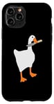 iPhone 11 Pro Goose Game Sticker, Funny Goose Case