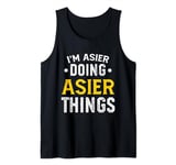 Personalized First Name I'm Asier Doing Asier Things Tank Top