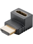 Pro HDMI - Angled Adapter 90° Vertical - Black