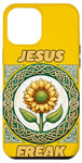 iPhone 15 Pro Max Sunflower Jesus Freak Christian Design Case