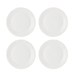Royal Doulton 1815 Pure, Set of 4 Plates 28cm/11in, White