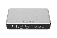 Gembird - alarmur - rektangulær - elektronisk - desktop - sølv
