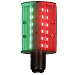 Nauticled lantern pære BAY15D 10-35Vdc 3,9/35W rød/grøn lys
