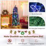 150cm Stor konstgjord julgran Holiday Tree Home Green