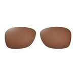 Walleva Brown Polarized Replacement Lenses For Ray-Ban Wayfarer RB2140 50mm