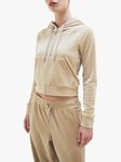 Juicy Couture Classic Velour Hoodie, Nomad