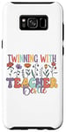 Galaxy S8+ Twinning with my teacher bestie Flower Matching teachers Case