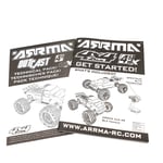 ARRMA Outcast 4S Instruction Manual, Parts Catalogue, Exploded View