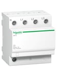 Schneider Electric Surge arrester / transient protection ipf 20ka 340v 3pn for home panels with tt tai tn-s system mounting in the board and must be replaced by Punainen indication