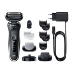 Braun Series 5 wet and dry shaver with charging station and 2 EasyClick attachments 51-W4650CS