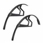 Polisport R-Mud Road Mudguard Set - Black