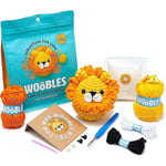 Virka kit för nybörjare DIY virka gosedjur kit nybörjare virka kit lion