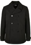 Urban Classics Classic Pea Coat (black,5XL)