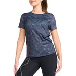 2XU, Women's Light Speed Tee Tech Bandana/Ink Reflective, M