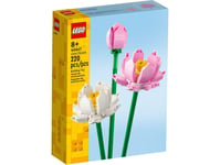 LEGO 40647 Lotus Flowers Suitable For Vase Display Idea for Birthday 220 Pieces