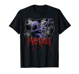 Smoking Guitar Metal Music, Rock n Roll T-Shirt