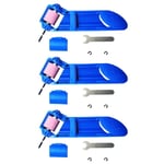 3Set Borrslip Set Slipverktyg Verktyg och Prylar Borrslip Borrverktyg Tillbehör-A Blue