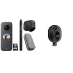 Insta360 ONE X2 360 Degree Action Camera PRO Kit includes 64GB Micro SDHC Card + Case + Invisible & Bullet Time Cord For X3,ONE X2, RS (1-Inch 360 excluded) - 110cm retractable cord