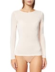 Sloggi Women's EVER Cosy Long Sleeve Shirt Bra, Fresh Powder, L