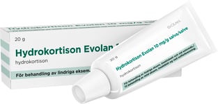 Hydrokortison Evolan, salva 10 mg/g 20 gram