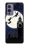 Peter Pan Fly Full Moon Night Case Cover For OnePlus 9