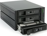 Kieszeń Fantec Bp-T2131, Sas & Sata Backplane For 3X 3.5"/2.5" Hdd/Ssd, Black