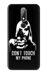 Do Not Touch My Phone Case Cover For Nokia X6, Nokia 6.1 Plus