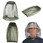 Midge Head Net Mosquito Hat Insect Fly Mesh Face Protector Travel Camping