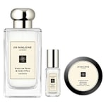 Jo Malone London Samlingar Engelskt päron & fresia English Pear Collection English Pear & Sweet Pea Cologne 100 ml +  English Pear & Freesia Body Crème 100 ml + English Pear & Freesia Cologne 9 ml 1 Stk. (1.961,00 kr / 1 st.)