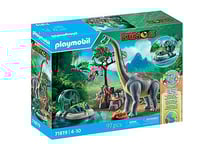 Playmobil - Brachiosaurus with Hovercraft (71819)