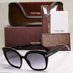 Tom Ford Sunglasses Chantalle Black Grey Gradient Large FT0944 TF 944  01B 55mm